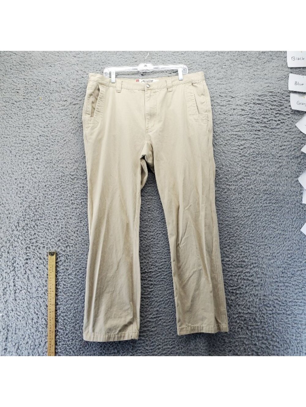 Mountain Khakis Pants Mens 40x32 Tan Broadway Fit Gorpcore